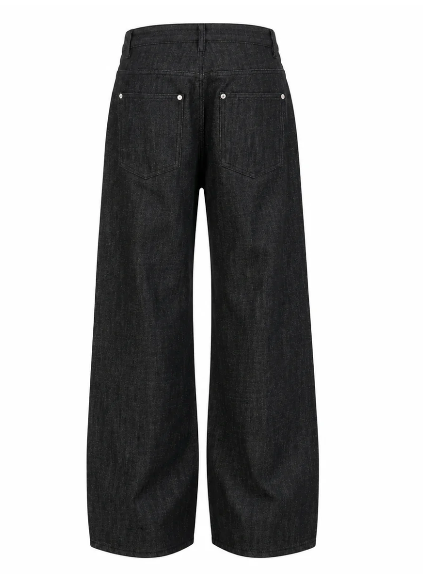 Raw Bootcut jeans "Black"