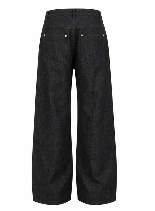 Raw Bootcut jeans "Black"
